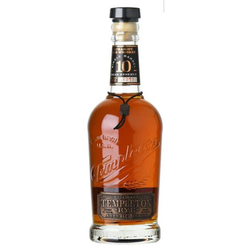 Templeton Rye Single Barrel Aged 10 Years