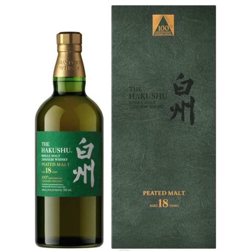 The Hakushu Single Malt Japanese Whisky Peated Malt Aged 18 Years