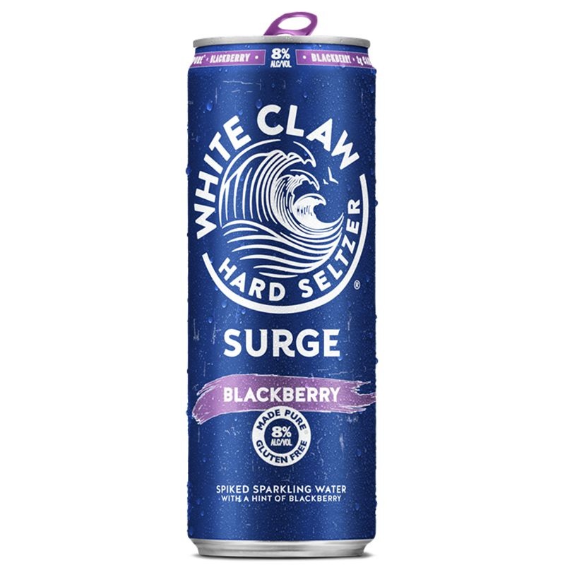 White Claw Hard Seltzer Surge Blackberry