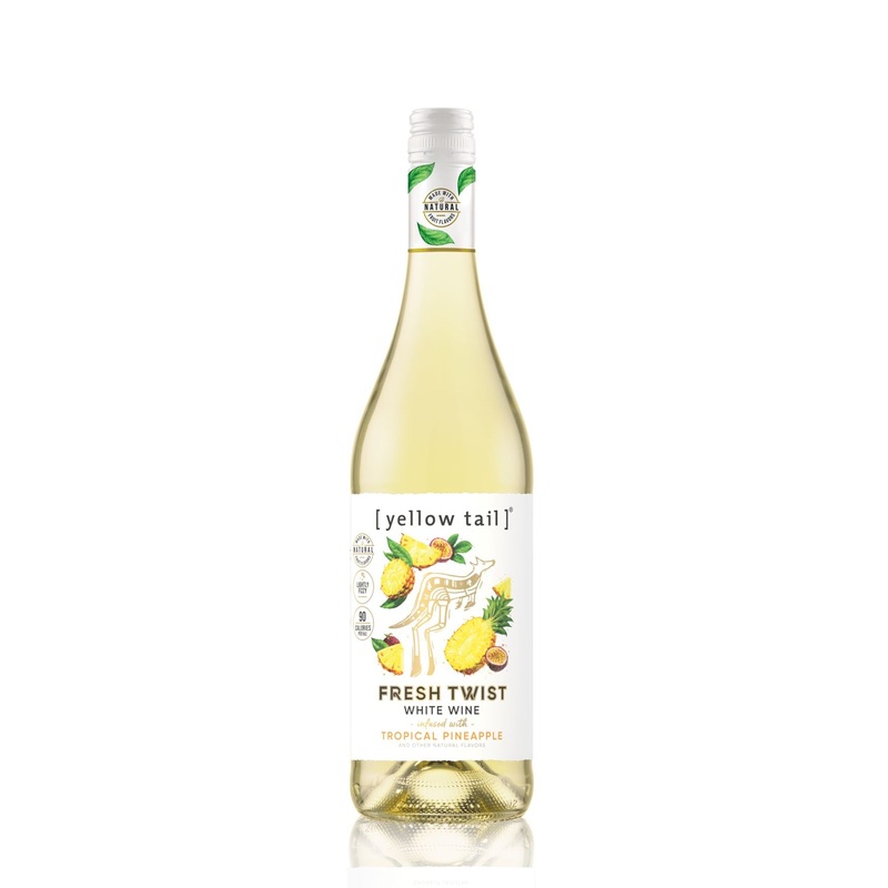 Yellow Tail Fresh Twist White Wine Infused with Tropical Pineapple
