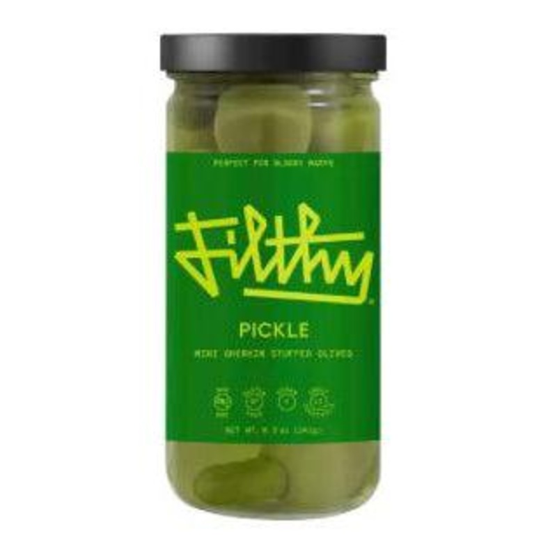 Filthy Pickle Mini Gherkin Stuffed Olives