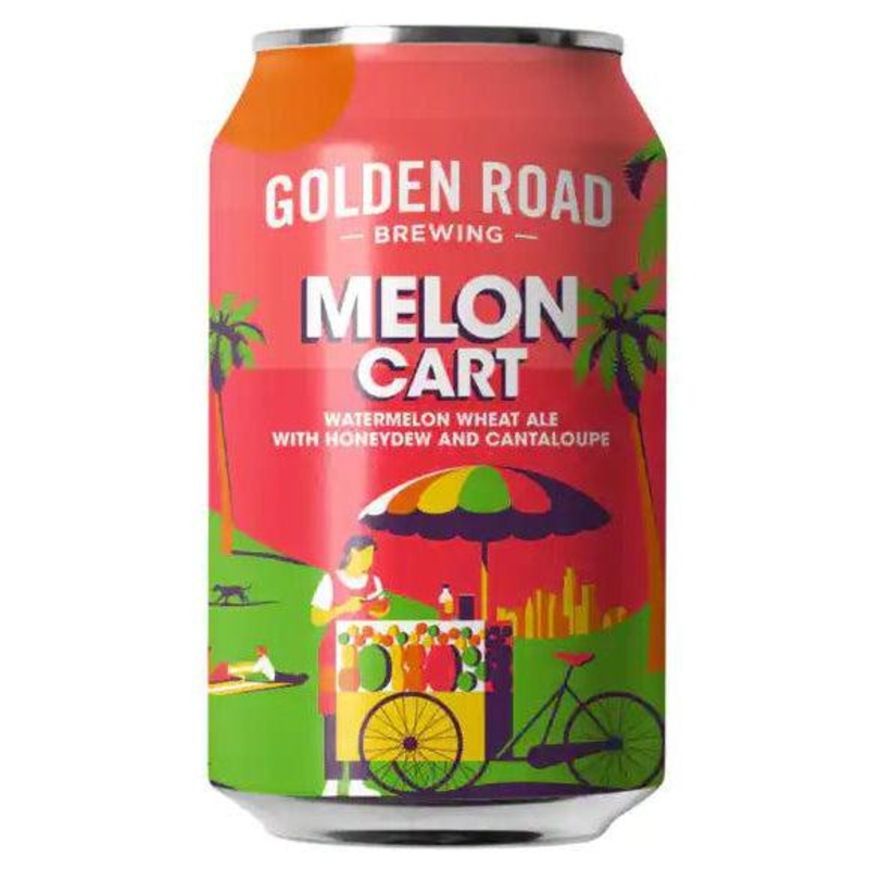 Golden Road Brewing Melon Cart