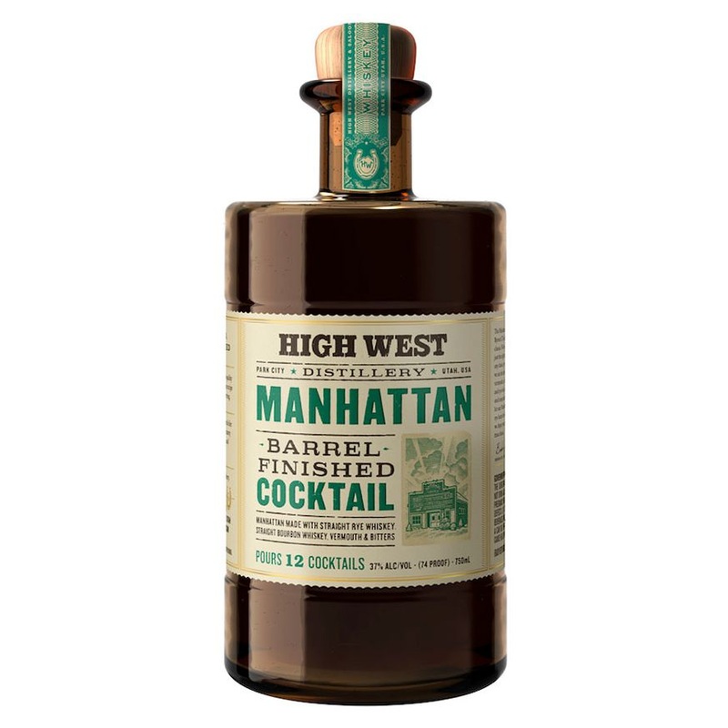 High West Manhattan Barrel Finished Cocktail