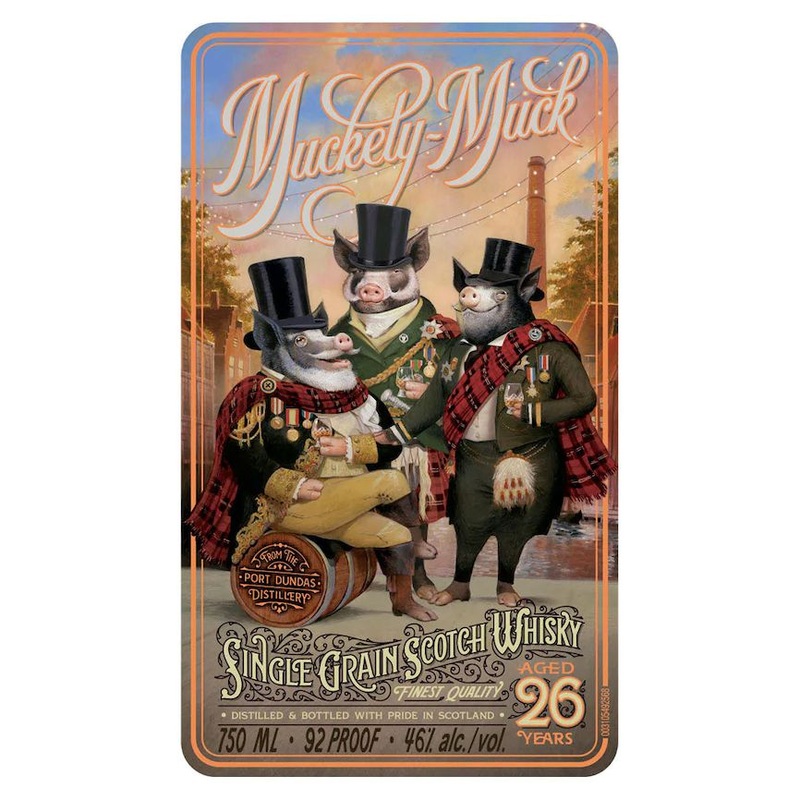 Orphan Barrel 'Muckety-Muck' 26 year Old Single Grain Scotch Whiskey 92 Proof