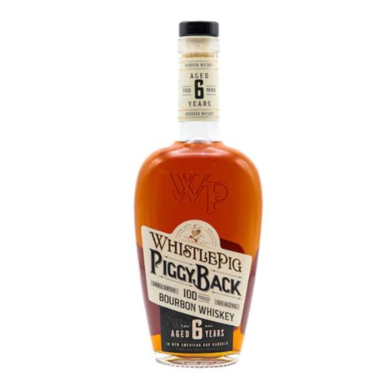 Whistlepig PiggyBack 100 Bourbon Whiskey Aged 6 Years