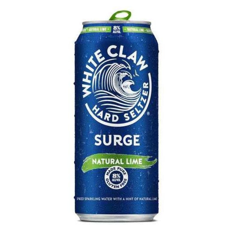 White Claw Hard Seltzer Surge Lime