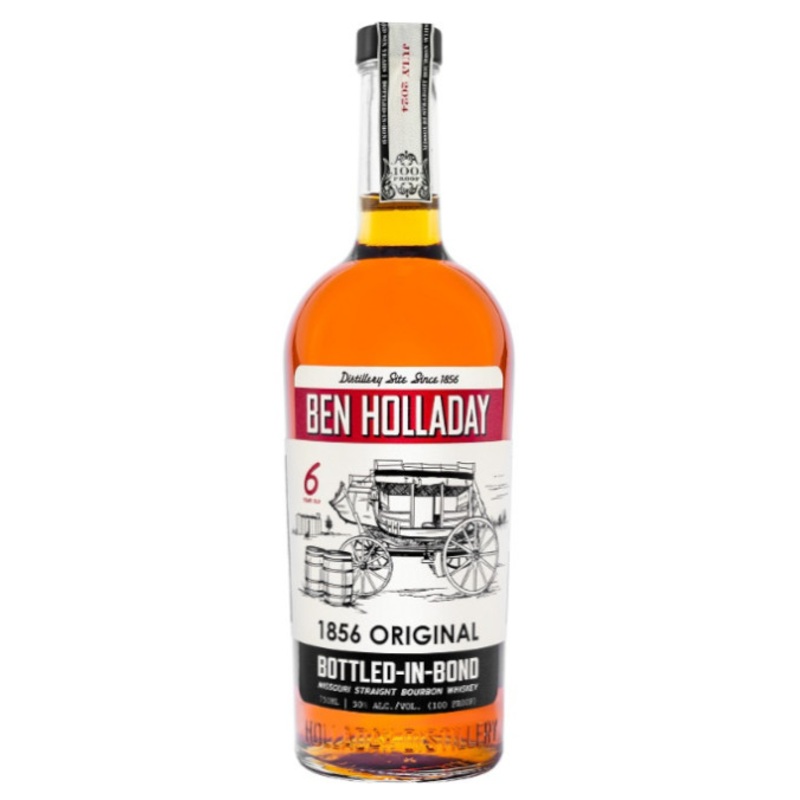 Ben Holladay 1856 Original Bottled-In-Bond Missouri Straight Bourbon Whiskey (750Ml)