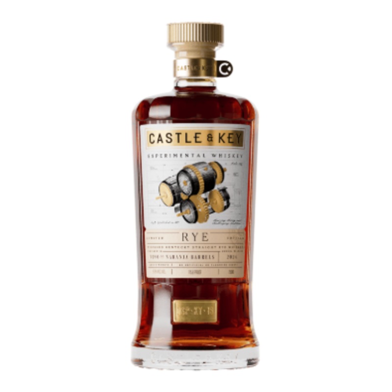 Castle & Key Experimental Series Rye Whiskey - 2024 Vino De Naranja Barrels (750Ml)