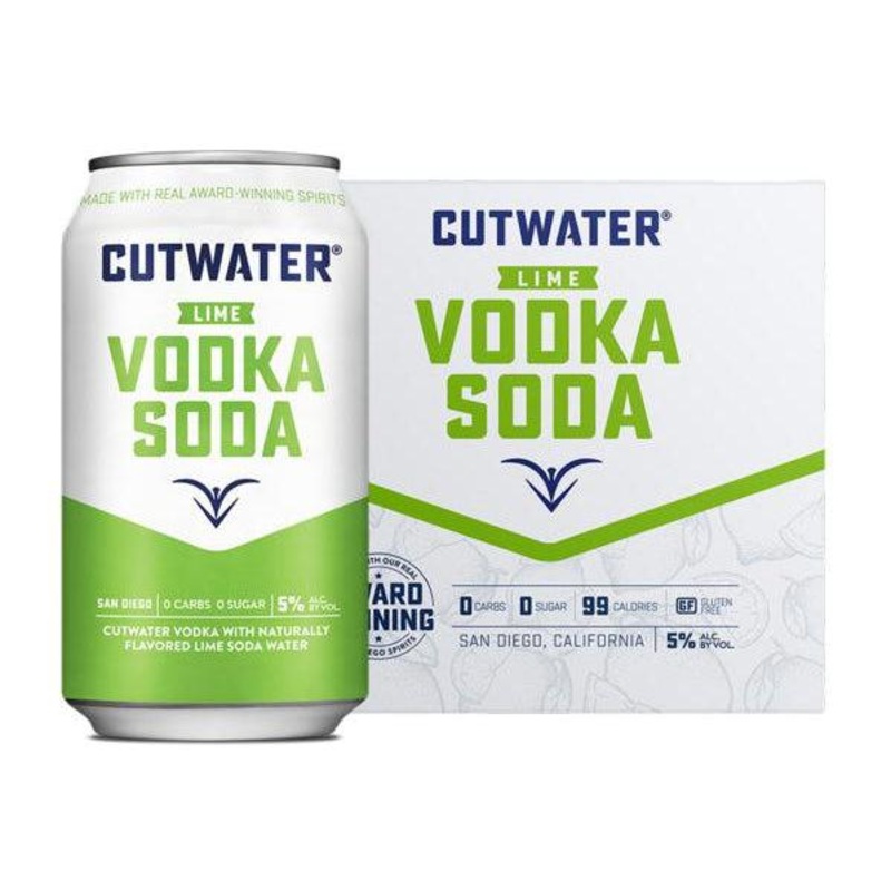 Cutwater Lime Vodka Soda