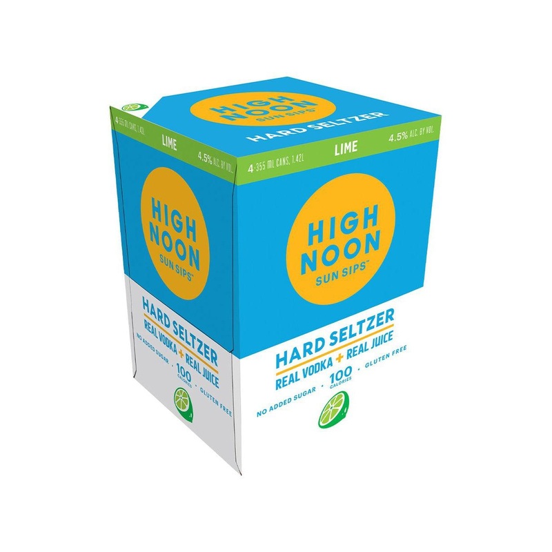 High Noon Sun Sips Lime 4 pack