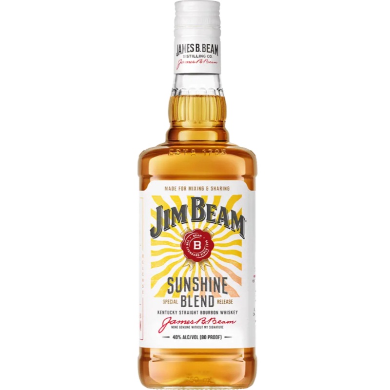 Jim Beam Sunshine Blend Kentucky Straight Bourbon Whiskey (750Ml)