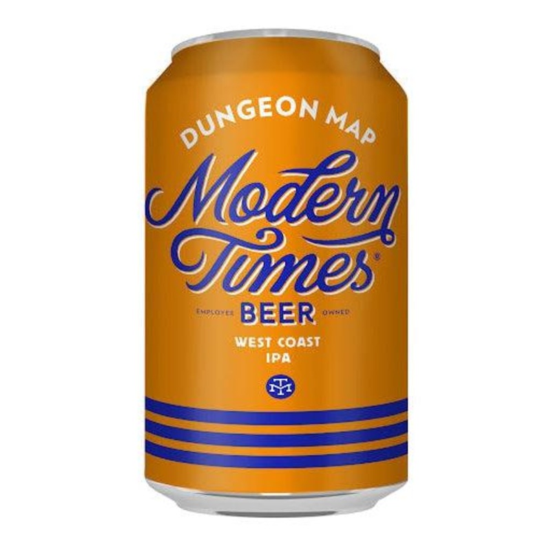 Modern Times Beer Dungeon Map West Coast IPA