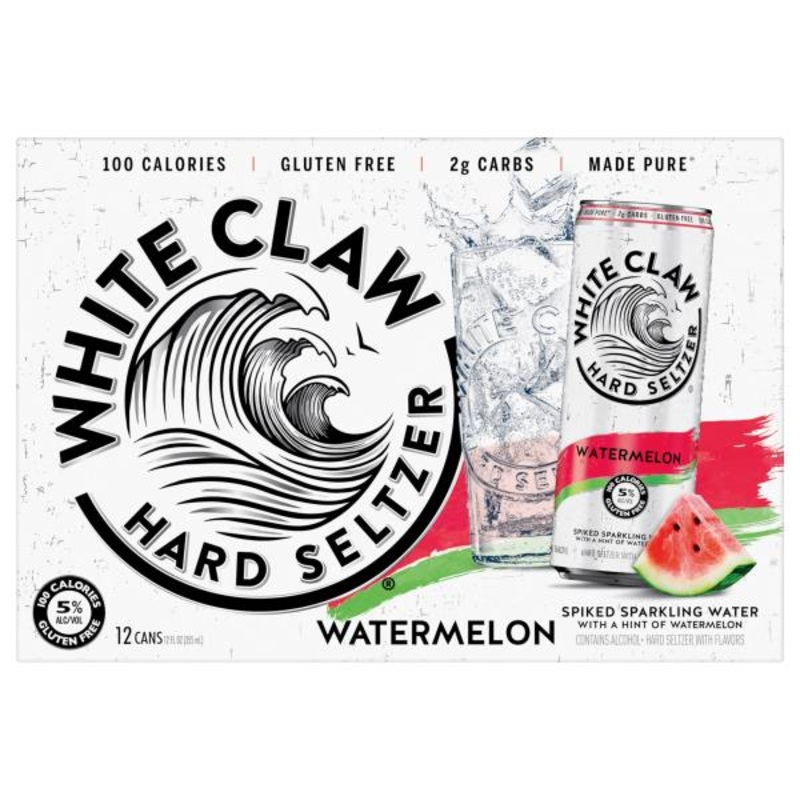 White Claw Hard Seltzer Watermelon