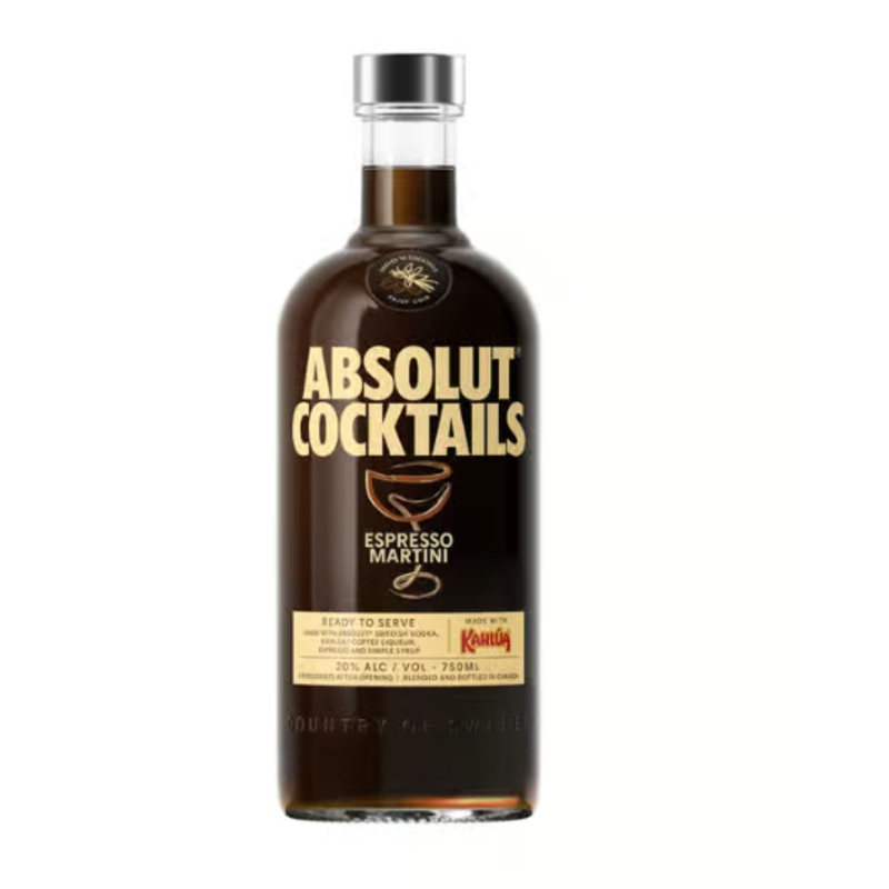 Absolut Espresso Martini (750Ml)