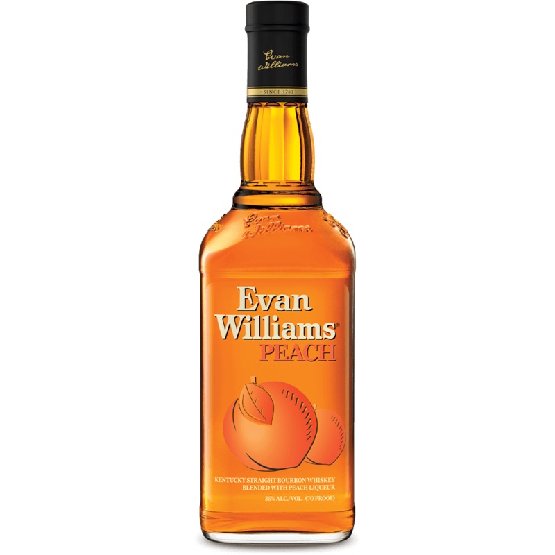 Evan Williams Peach Bourbon (750Ml)