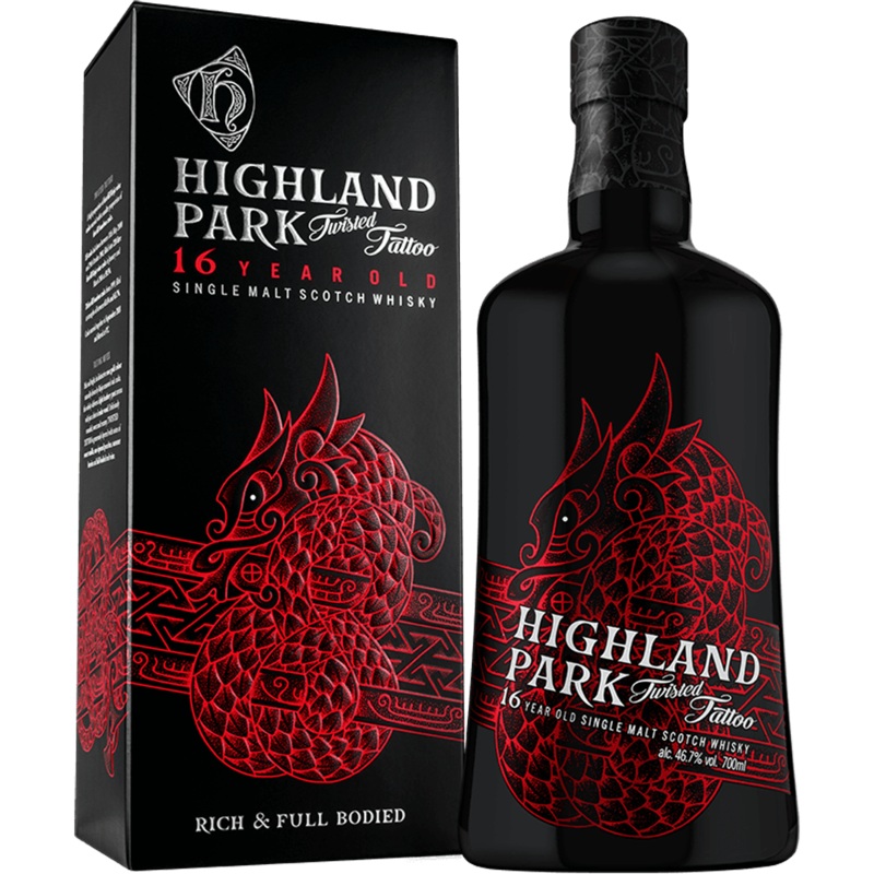 Highland Park Twisted Tattoo 16 Year (750Ml)