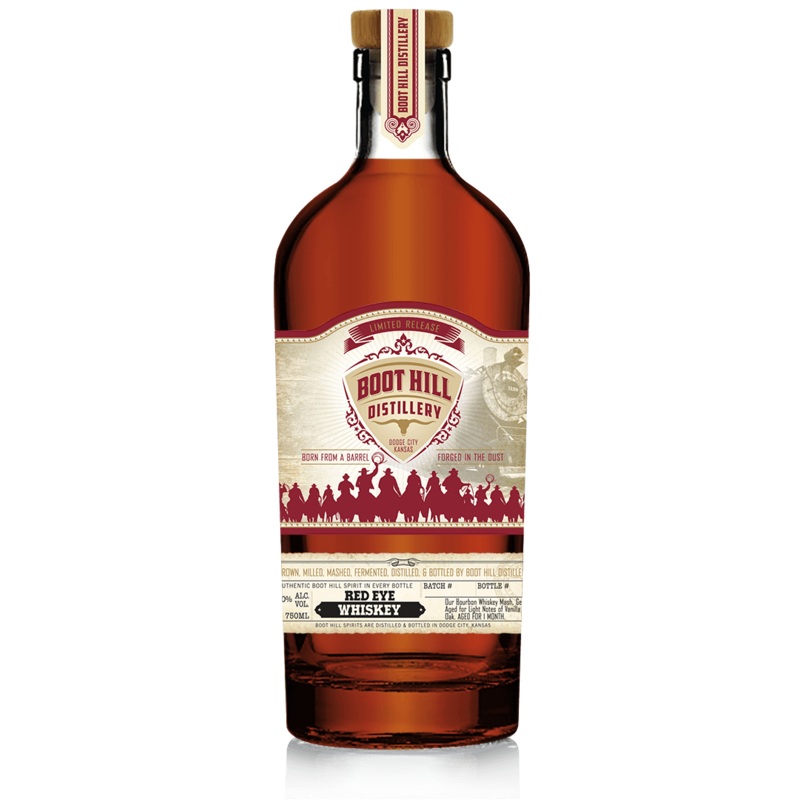 Boot Hill Distillery Red Eye Whiskey (750Ml)