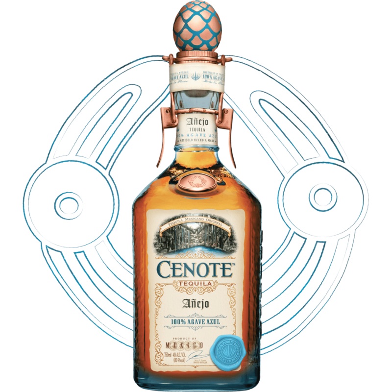 Cenote Anejo Tequila (750Ml)