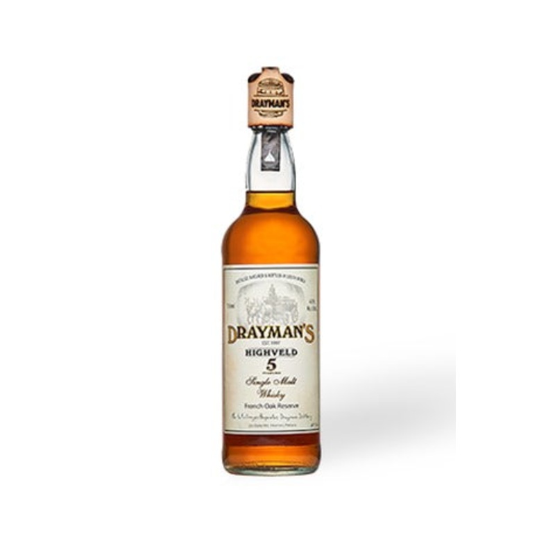 Drayman's Highveld 5 Year Single MaltWhiskey (750Ml)