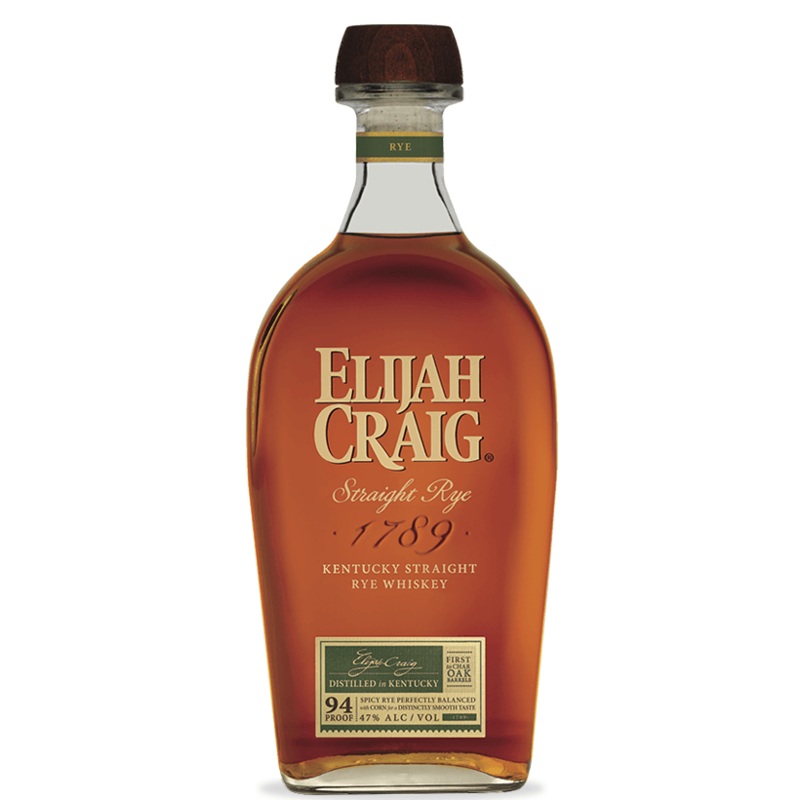 Elijah Craig Straight Rye (750Ml)