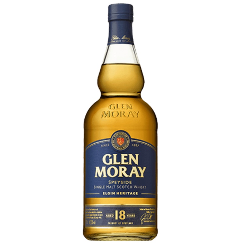 Glen Moray 18 Year Single Malt Scotch Whisky (750Ml)
