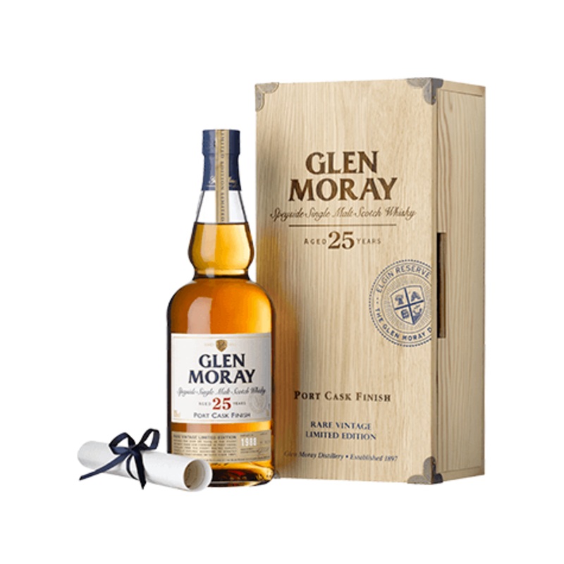 Glen Moray 25 Year Port Cask Finish (750Ml)