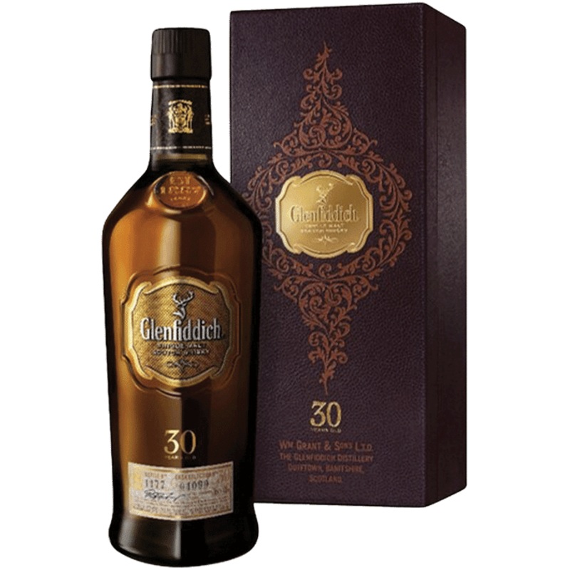 Glenfiddich 30 Year Single Malt Scotch Whisky (750Ml)