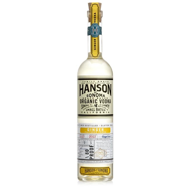 Hanson Of Sonoma Ginger Organic Vodka (750Ml)
