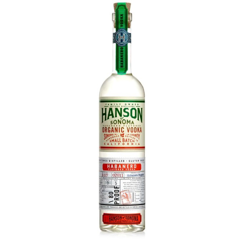 Hanson Of Sonoma Habanero Organic Vodka (750Ml)
