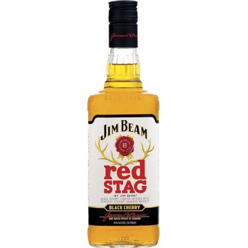 Jim Beam Red Stag Bourbon Whiskey (750Ml)