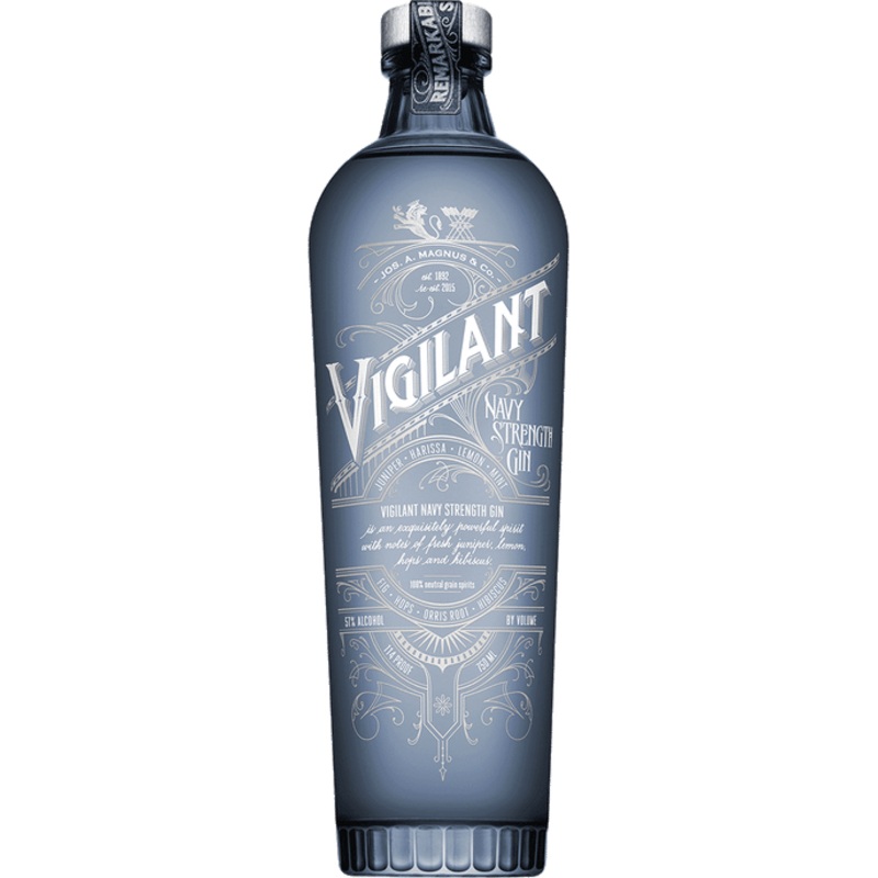 Joseph Magnus Vigilant Navy Strength Gin (750Ml)