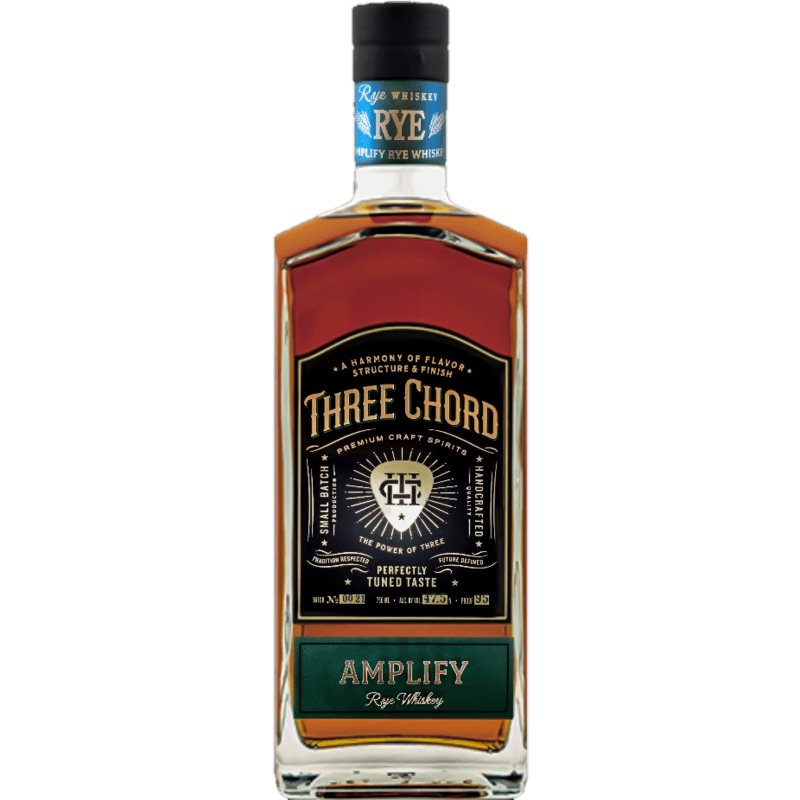 Three Chord Amplify Rye Whiskey (750Ml)