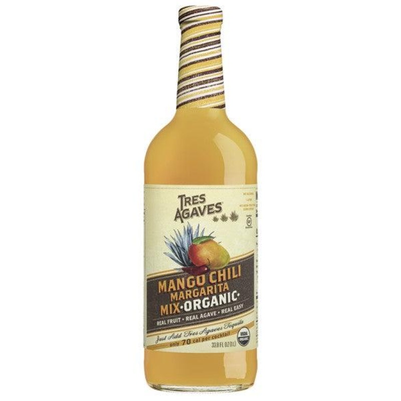 Tres Agaves Mango Chili Margarita Mix (750Ml)