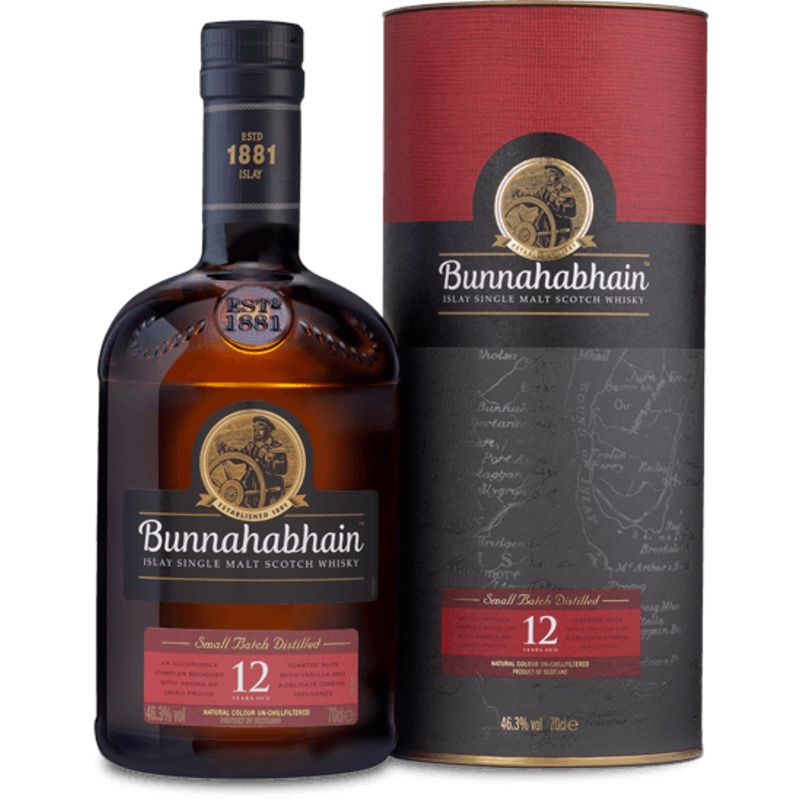 Bunnahabhain 12 Year Scotch Whisky (750Ml)