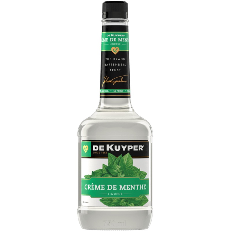Dekuyper Creme De Menthe White Liqueur (750Ml)