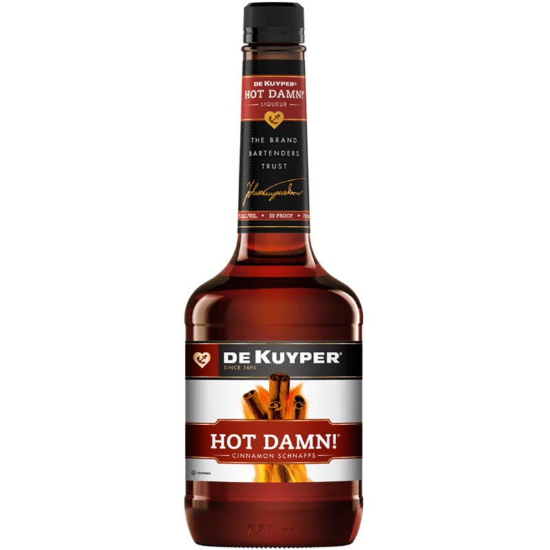 Dekuyper Hot Damn Cinnamon Schnapps (750Ml)