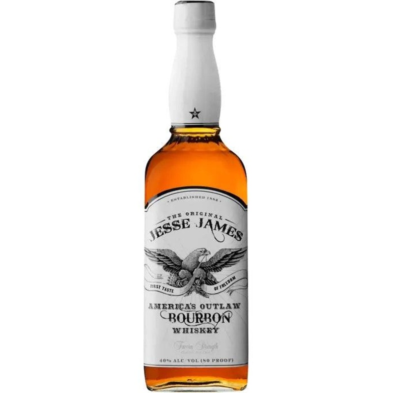 Jesse James Premium Straight Bourbon Whiskey (750Ml)