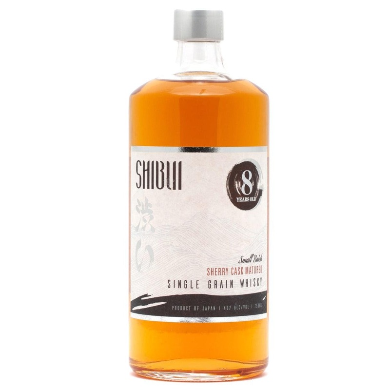 Shibui 8 Year Single Grain Small Batch Japanese Whisky (750Ml)