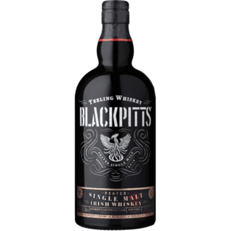 Teeling Blackpitts Peated Single Malt Irish Whiskey (750Ml)