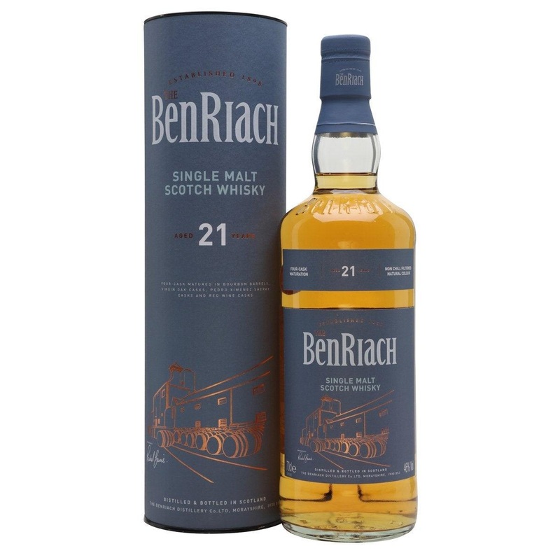 Benriach 21 Year Old Single Malt Scotch Whisky (750Ml)