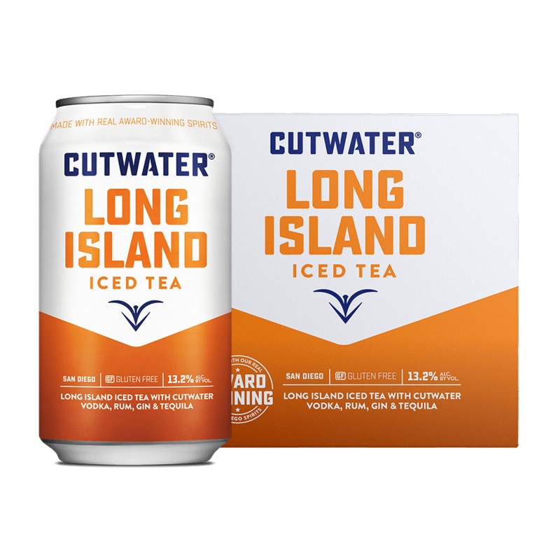 Cutwater Spirits Long Island Iced Tea Canned Cocktails (4 Pk)