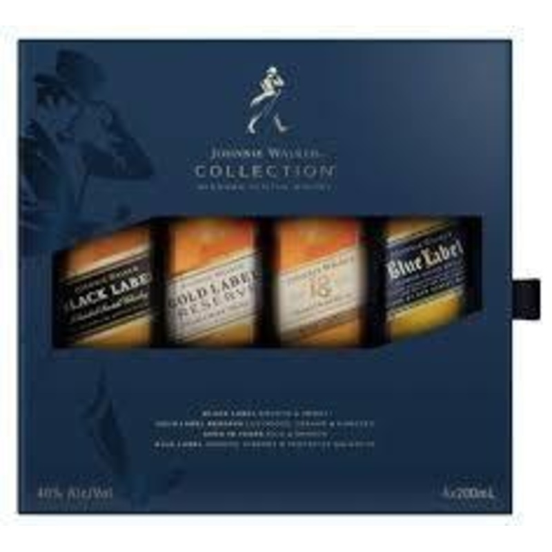 Johnnie Walker Collection 4 Pack, 200Ml Bottles