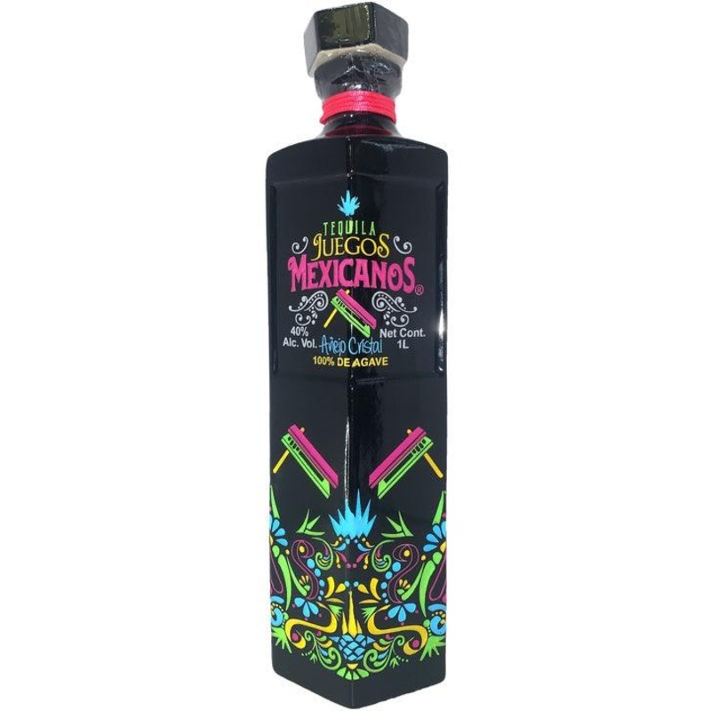 Juegos Mexicanos Tequila Anejo Cristal  - 1L
