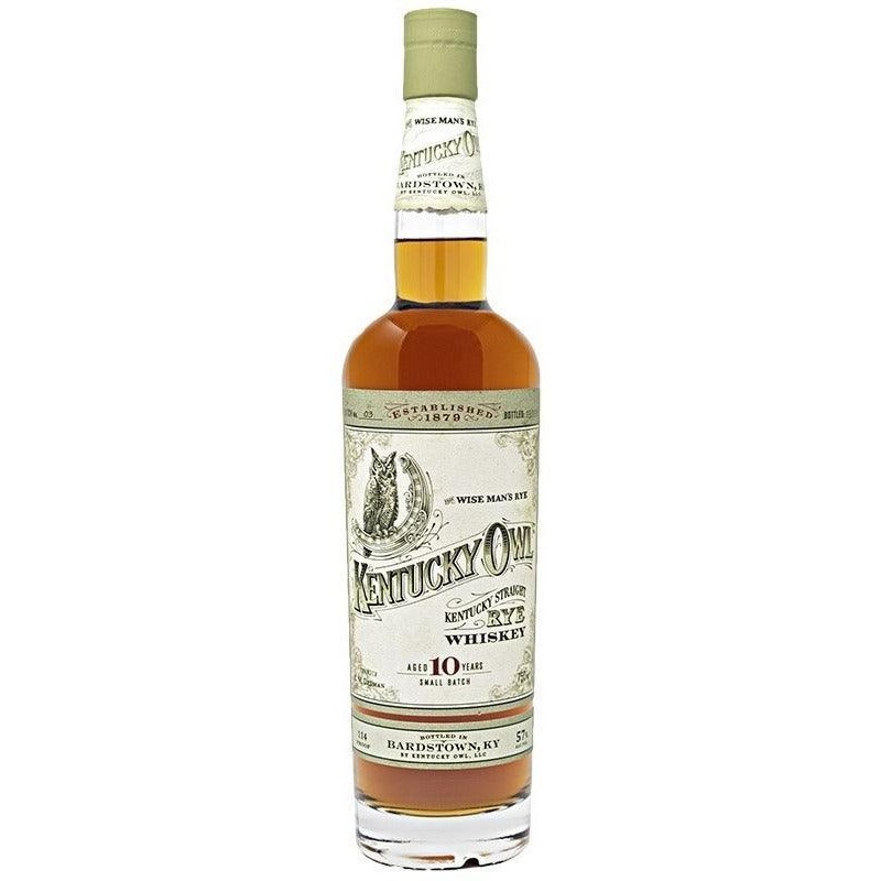Kentucky Owl 10 Year Straight Rye Whiskey Batch #4 (750Ml)