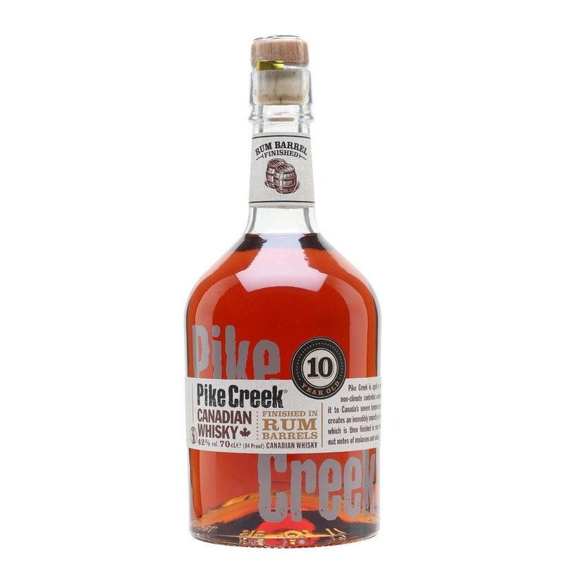 Pike Creek 10 Year Rum Barrel Finish Canadian Whisky (750Ml)