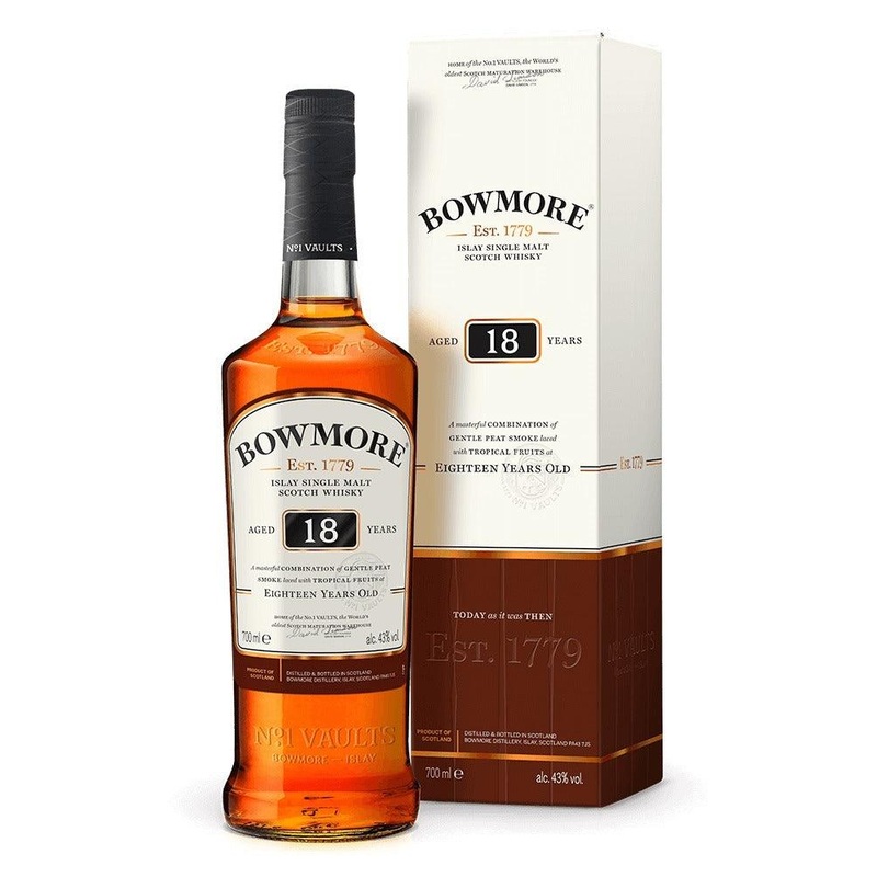 Bowmore 18 Year Old Scotch Whisky (750Ml)