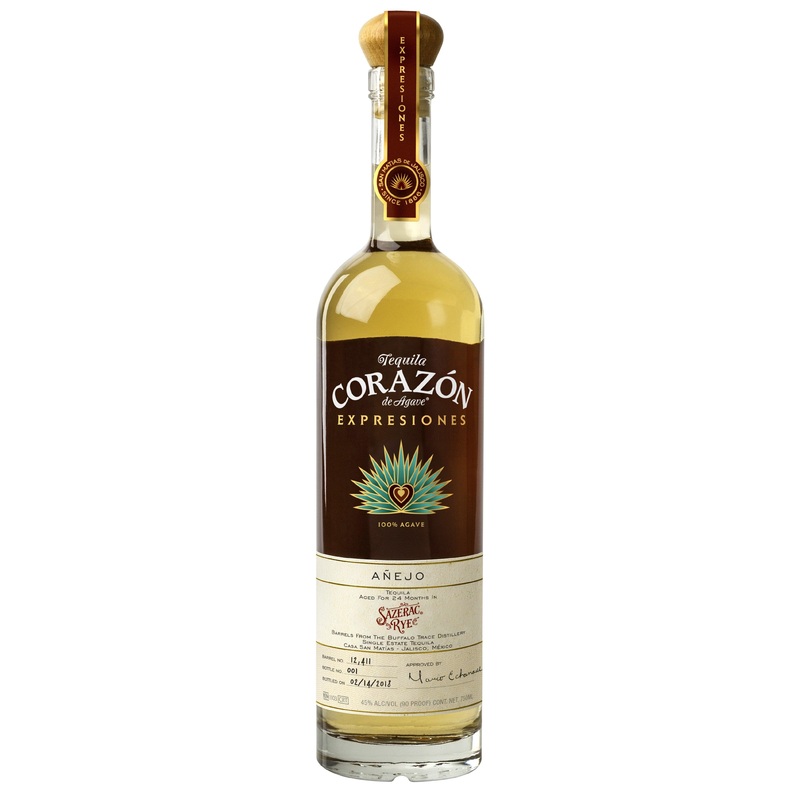 Corazon Expresiones Sazerac Rye Anejo Tequila (750Ml)