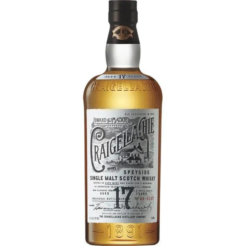Craigellachie 17 Year Old Scotch Whiskey (750Ml)