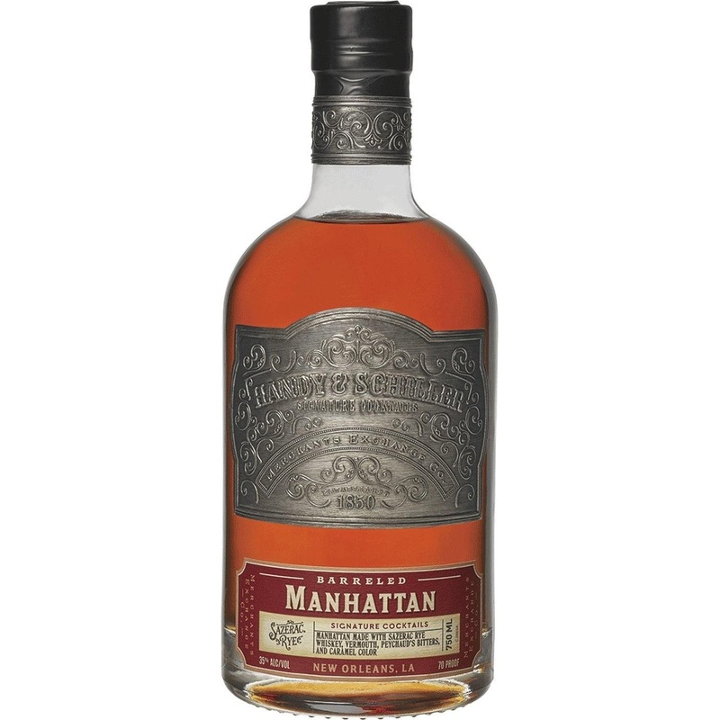 Handy & Schiller Barreled Manhattan Cocktail (750Ml)