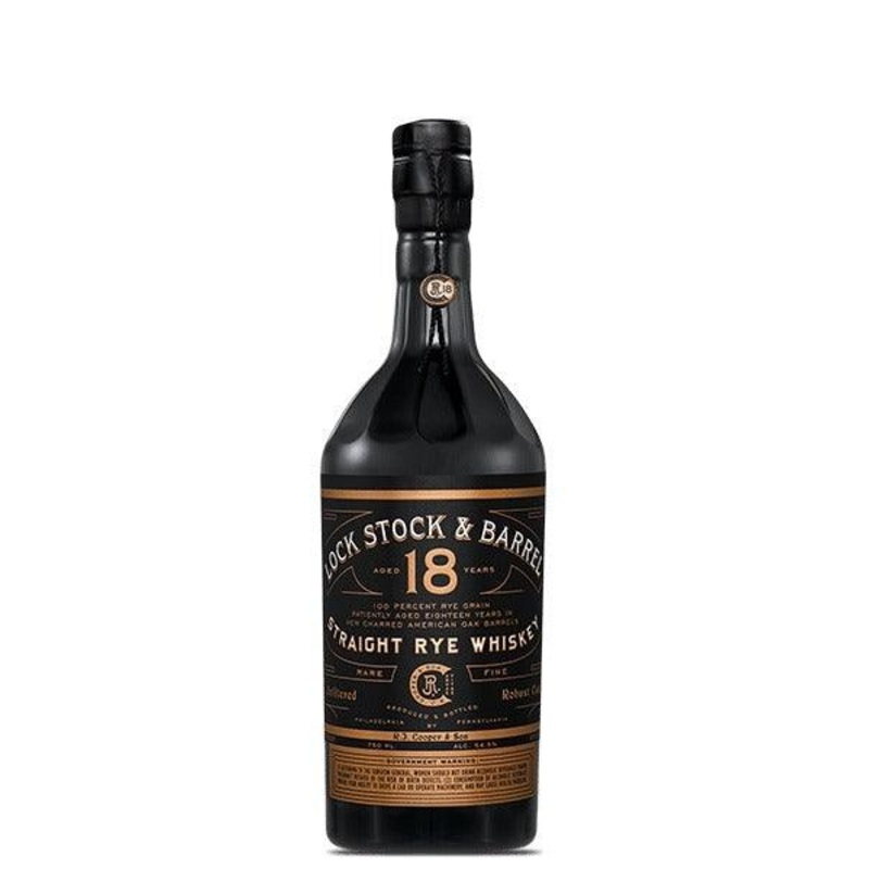 Lock Stock And Barrel 18 Year Straight Rye Whiskey (750Ml)